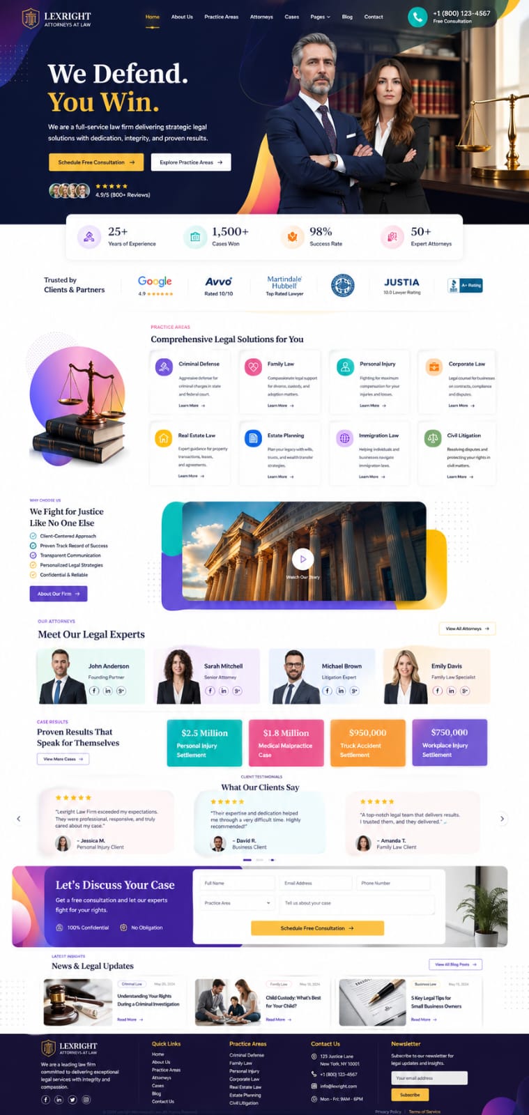 Law Firm Portfolio 1
